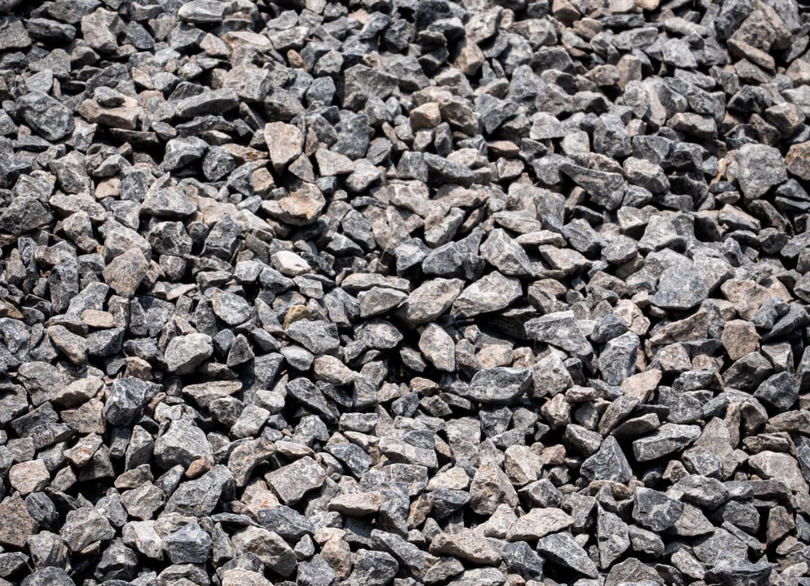 1B limestone chips aggregate for drainage and backfill